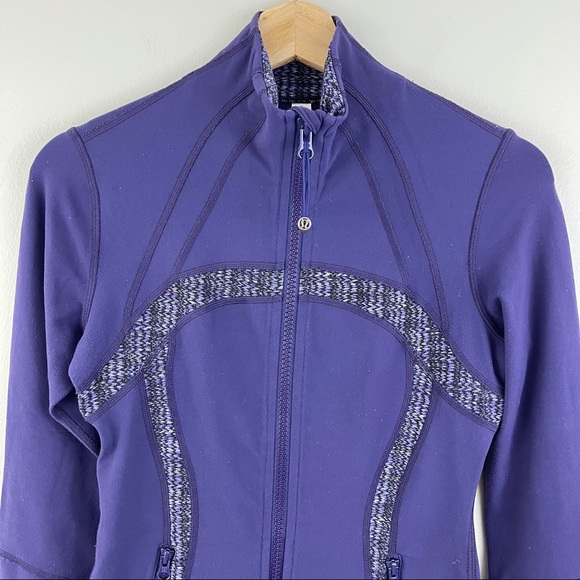 LULULEMON Dense Purple Ziggy Wee Caspian Define Jacket - Picture 4 of 15